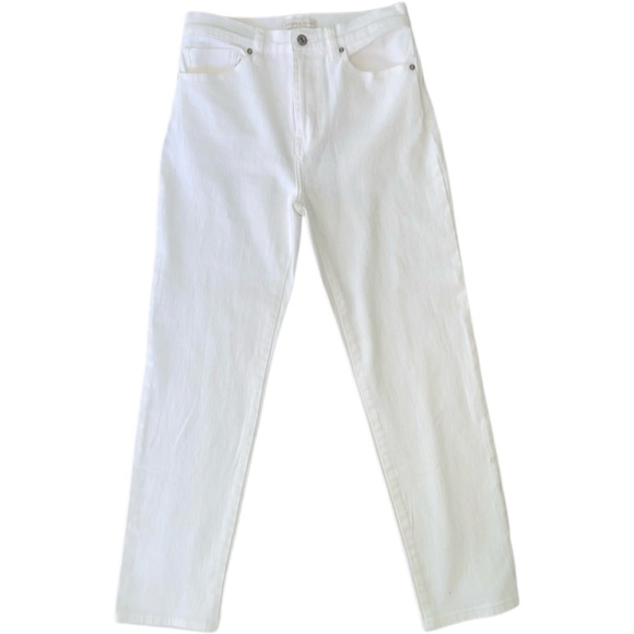 Chelsea & Violet Denim - Chelsea & Violet White Denim Straight Leg Pant Size 27 Like New